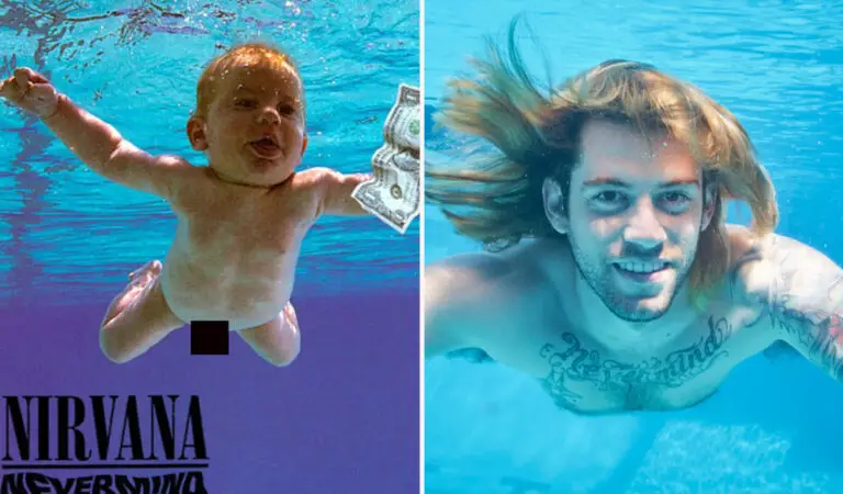 El bebé de la portada de Nevermind demanda a Nirvana por “p0rn0grafía infantil”