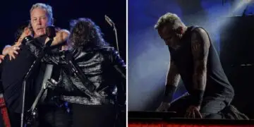 James Hetfield vulnerable en concierto