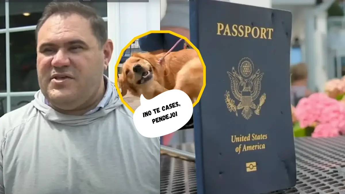Me iba a casar en Italia pero mi perro se comió mi pasaporte